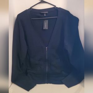 Lane Bryant Women's 22/24 Zip Up Blazer